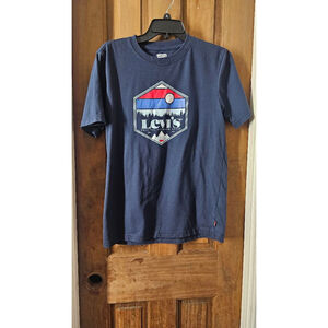 Boys Levi's T-shirt Size XL 18/20 Blue